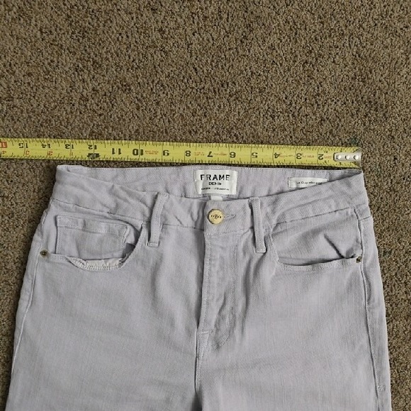 Frame Denim Lilac Boot Cut Jeans - Picture 11 of 12